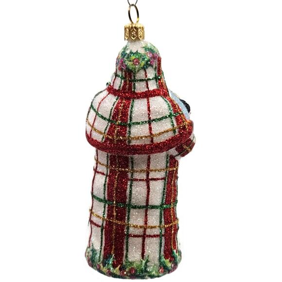 Patricia Breen A Santa for Mommy Plaid Holly Nutcracker Doll Christmas Ornament - Picture 6 of 11
